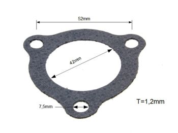 exhaust gasket for Derbi Senda, Aprilia RX, SX, Gilera RCR, SMT