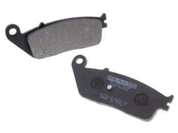 brake pads organic for Kymco Xciting 400i, Daelim, Kawasaki