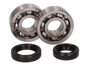 crankshaft bearing set for Piaggio 50cc, 100cc 4-stroke