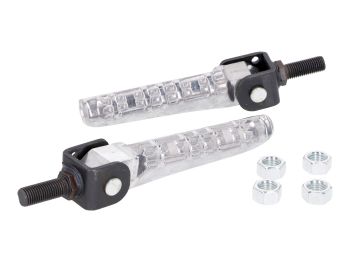 pillion footpeg set for Piaggio, Gilera