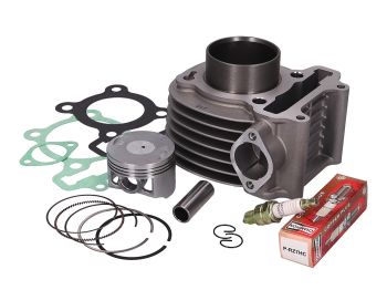 cylinder kit EVOK 125cc 52.4mm for SYM Symphony, Jet 125, Peugeot Speedfight, Django 125