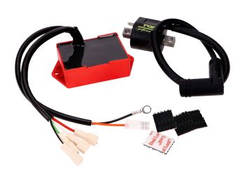 CDI unit adaptive Top Performances Tuning w/ ignition coil for Minarelli AM6
