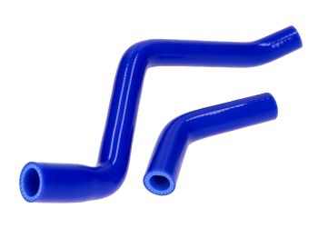 coolant hose set silicone blue for Aprilia RX, SX, Derbi Senda, Gilera RCR, SMT D50B0 -17