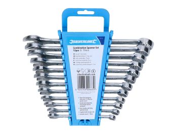 combination spanner set 12-piece metric 8-19mm = 54946