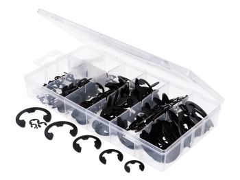 shaft circlip / snap ring assortment external 1.5-22mm 300-piece = 54953