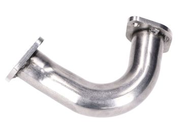 exhaust manifold stainless steel unrestricted 35mm for Gilera Runner, Piaggio Hexagon, TPH, SKR, Italjet Dragster 125-180 2-stroke = 50156
