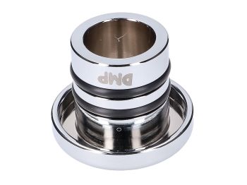 fuel tank cap steel polished w/ Puch logo for Puch Maxi S, N