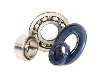 Bearing Set crankshaft flywheel, clutch SIP 25x62x12, 25x38x15, 24x35x6, 31x62x5.8, 4.3 mm for Vespa 125 GTR 2°, TS 2°, 150 Sprint V 2°, Super 2°, Rally, PX80-200, PE, Lusso, Cosa