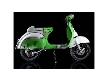 Conversion Kit Brake Drum rear SERIE PRO modified for GTS 12" rim rear for Vespa PX80-200, PE, Lusso, ´98, MY, ´11