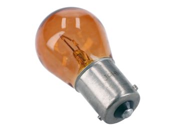 bulb BA15s 12V 21W orange