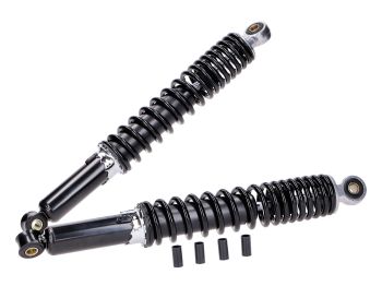 shock absorber set rear 360mm black