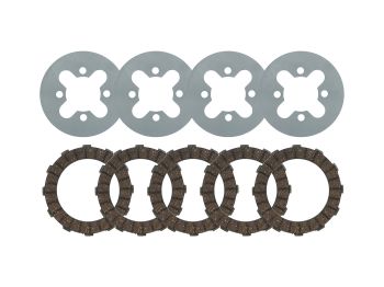 conversion kit Venandi 5-disc clutch 0.8mm 12Nm stainless steel for Simson S50, KR51/1, SR4- M53, M54