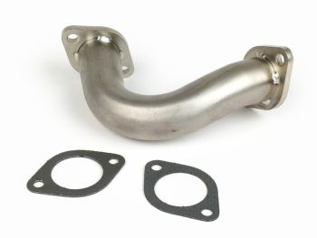 Exhaust manifold -BGM PRO- Piaggio 125-180cc 2-stroke - stainless steel