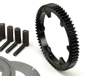 Primary gear -BGM PRO- Vespa PX200, Rally200 - incl. primary gear repair kit BGM PRO reinforced - 62 tooth (straight)