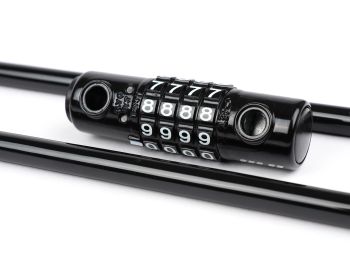 Piaggio - Ciao, Bravo, Si, Boxer- U-lock Crypto-4- 80mm x 300mm - black MotoNostra