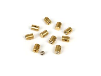 Trunnion set -BGM ORIGINAL- Ø=5.5mm x 7.5mm (used for throttle cable) - 10 pcs