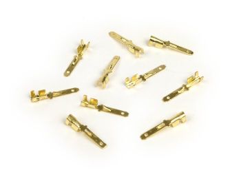 Crimp terminal - male spade connector 2.8mm Ø=0.5-1.0mm²- DIN 46244 - 10 pcs
