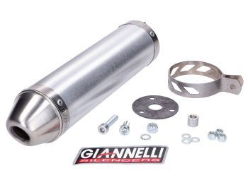 silencer Giannelli Alu for Aprilia RS 50 99-06, Tuono 50 03-06