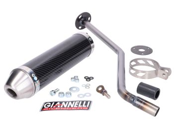 muffler Giannelli carbon for KSR Moto TR 50 SM, X 14-16