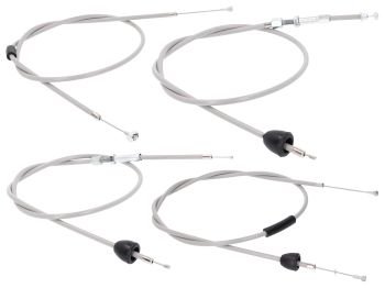 bowden cable set grey for Simson Schwalbe KR51/2