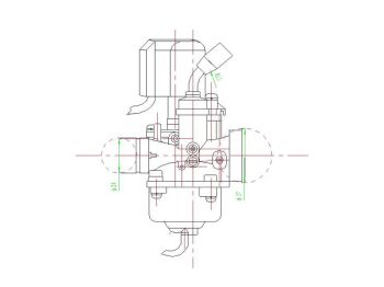 carburetor kit tuning sport for Minarelli, CPI horizontal