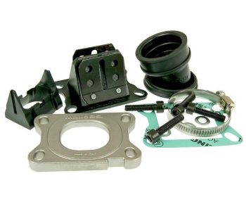 intake manifold kit Malossi MHR FKM 28mm for Minarelli AM, Derbi EBE, EBS, D50B0, Generic, CPI