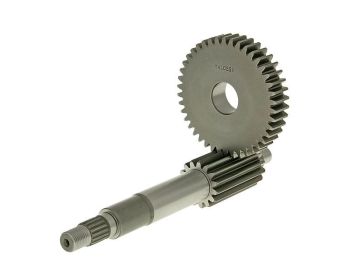primary transmission gear kit Malossi HTQ 15/42 ratio for Minarelli 100 2-stroke