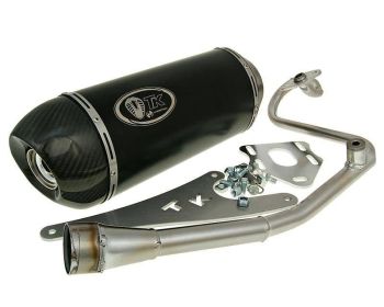 exhaust Turbo Kit GMax Carbon H2 4T for Honda Zoomer, Ruckus
