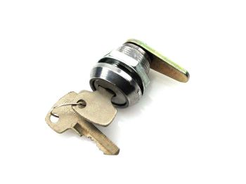 Side cover lock silver with keys for Simson S50, S51, S70, S53, S83, MZ TS, ETZ