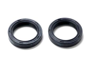 Front fork oil seal set 28x38mm black for Zündapp, CS, CX, Hai Type 448