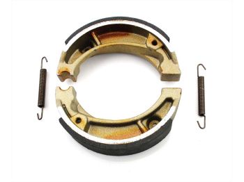 Brake pads Lucas set with springs for Honda MB 5, MT MBX 50, 80, MTX NSR XL CB 50 J, CR 125, S, SD, CRM 75, 80 R, SW, MCX 125 XLR XR 185, 200, 250, 350, 600