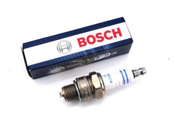 Spark plug Bosch W7AC for Zündapp, automatic moped, C 50 Sport, Super, Combinette, Super Sport R 50, ZA, ZD, ZR