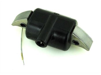 Ignition coil Beru black 46.5mm 4.5mm for Bosch, Sachs, ILO, Hercules MF 1, 2, 3, C 1 2 3 City Bike, M1, M2, M3, HR Hobby Rider, Lastboy Post Moped, Zündapp Automatic Mopa Type 442, Göricke, Batavus, DKW