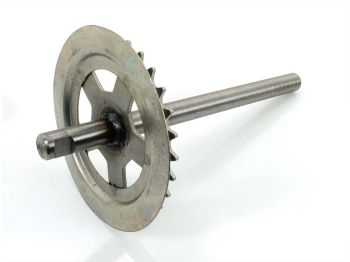 Pedal crank steel 28 teeth for Piaggio, Vespa, Ciao