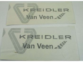 Sticker set Van Veen fairing for Kreidler Florett RS