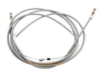 Shift cable gray double for KTM Ponny, Gritzner & Kaiser De Luxe, Hercules R 50 NHW, Rabeneick