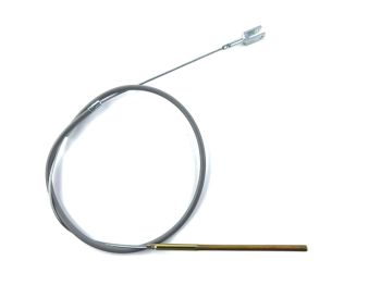 Brake cable rear wheel 125 cm gray for Lohner, 125cc scooter