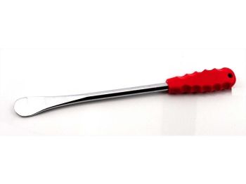 Mounting lever ELDI steel 270mm plastic handle red for Zündapp CS, CX, Hai, M 50, Bergsteiger, GTS, C, KS, Star, Hercules Prima, M, Optima, K Ultra, MK, Kreidler Florett, Flory, Puch Maxi, Monza, Simson Schwalbe S, SR, KR, KTM, DKW, Rixe, NSU Mofa, Moped