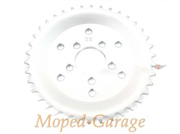 Reinforced sprocket 38 teeth for Puch Imola, Ranger 3 G, Monza 4 S, L, S Mokick, Moped