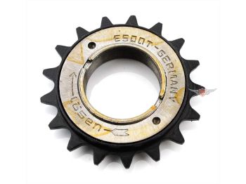 Freewheel pinion Esjot steel 17 teeth for Piaggio Ciao, SI, Bravo, Zündapp Automatic, Type 442, 444, Kreidler Flory MF 2, MP 2