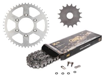 chain kit AFAM 16/45 teeth for Aprilia MX 125 (11kW)