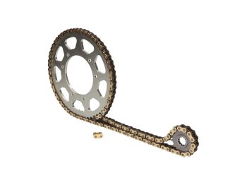 chain kit AFAM 13/48 teeth for Hyosung GV 125, GV 125C