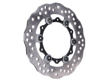 brake disc NG Wavy floating type for Derbi GP1, Vespa GTS, Liberty, Gilera Runner
