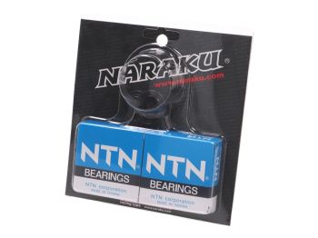 crankshaft bearings Naraku heavy duty left and right incl. oil seals for Piaggio