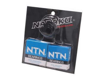 crankshaft bearings Naraku heavy duty left and right incl. oil seals for Morini