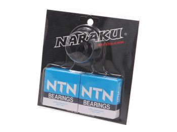 crankshaft bearings Naraku heavy duty left and right incl. oil seals for Peugeot 100cc 2T