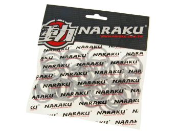 aluminum seal rings Naraku 22x28x1.5mm 50 pcs
