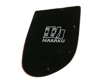 air filter foam insert Naraku double layer for Kymco SF10