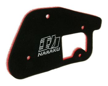 air filter foam insert Naraku double layer for Yamaha BWs, MBK Booster