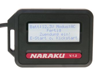 On board Diagnostics display Naraku for scooters